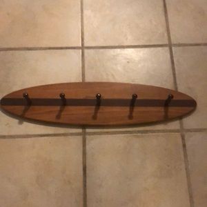 Surfboard wall decor